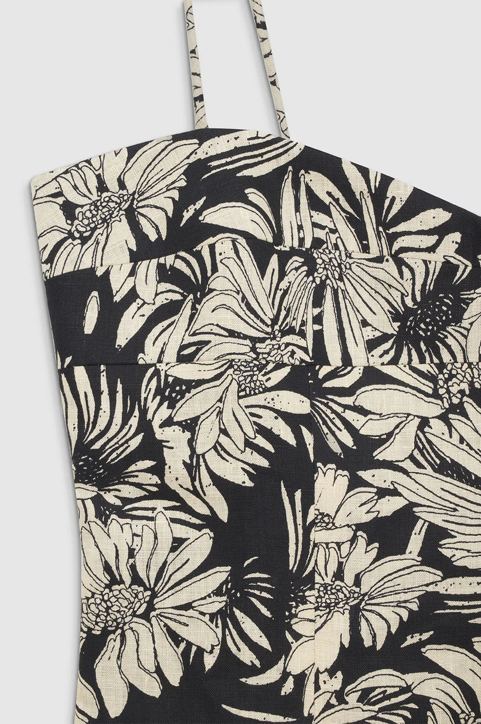 Keiran Top in Black Floral Print