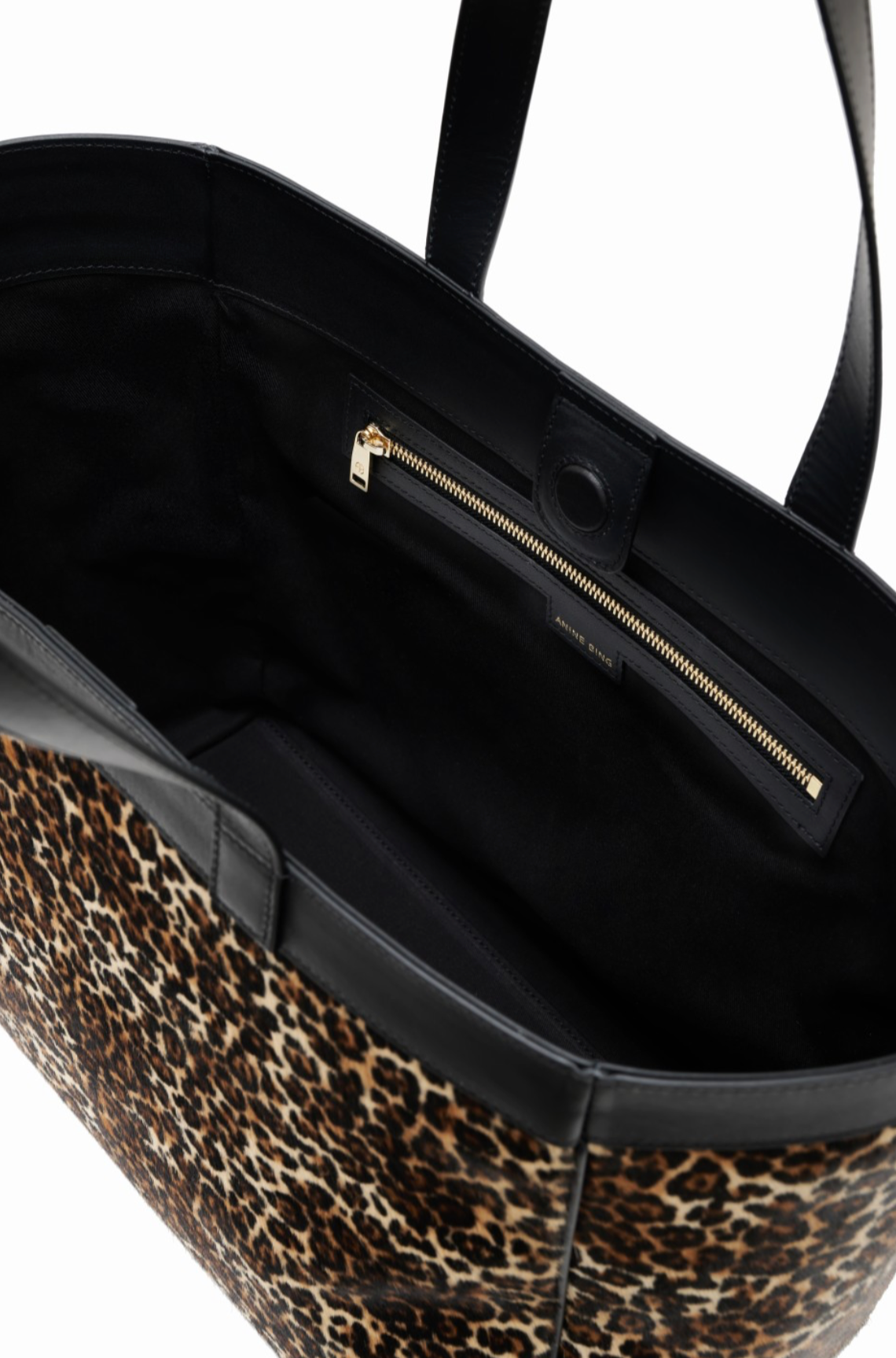 Large Rio Tote in Leopard Calf Hair