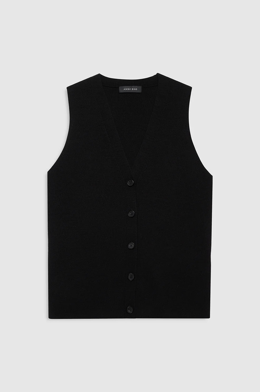 Lawrence Vest in Black