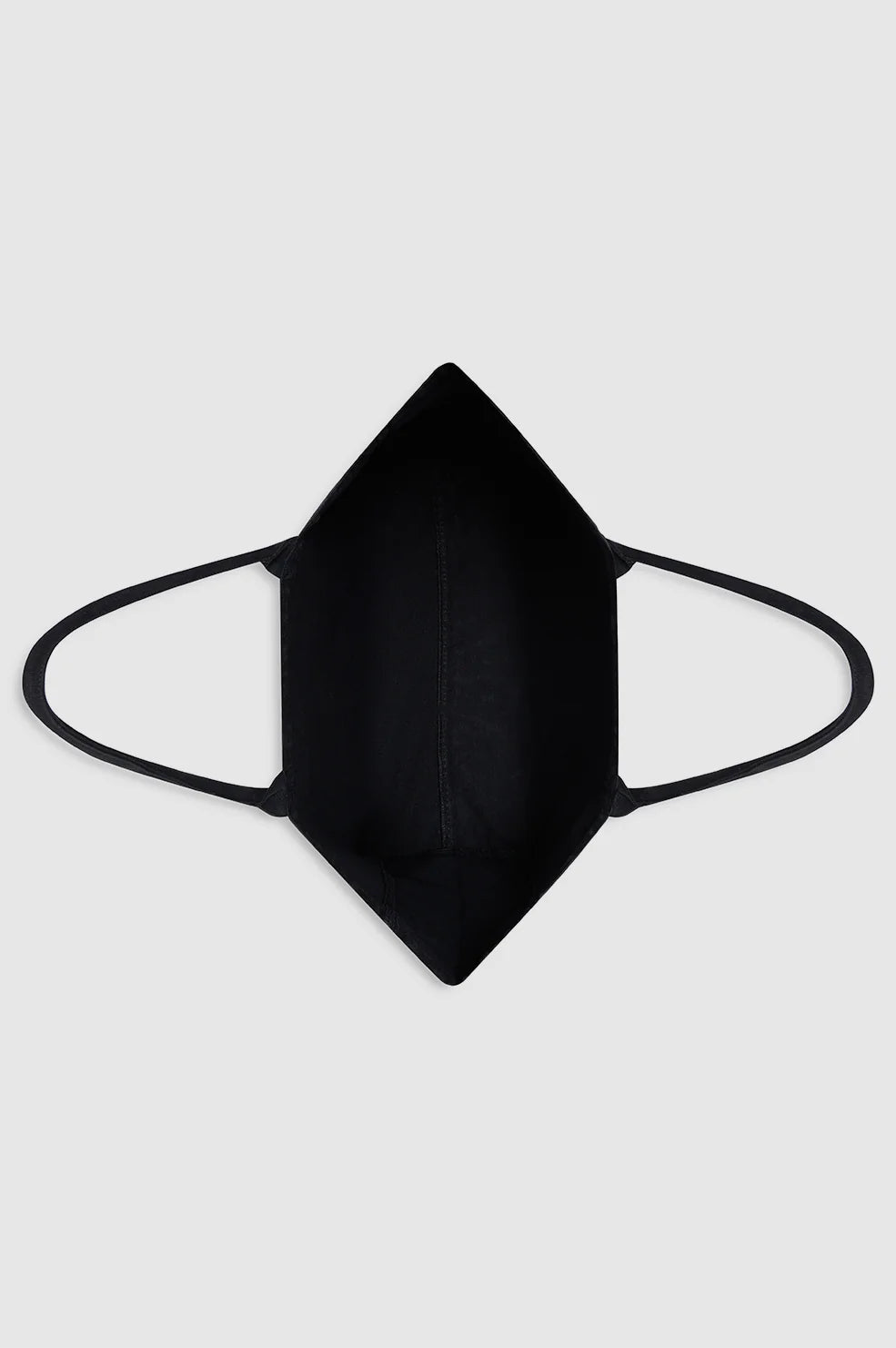 Leo Canvas Tote in Black