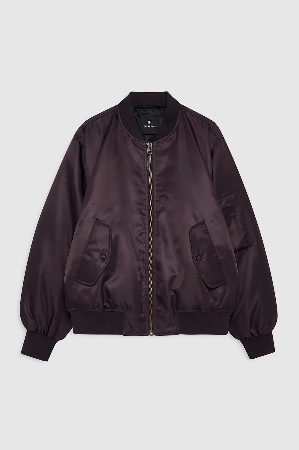 Leon Bomber in Deep Brown