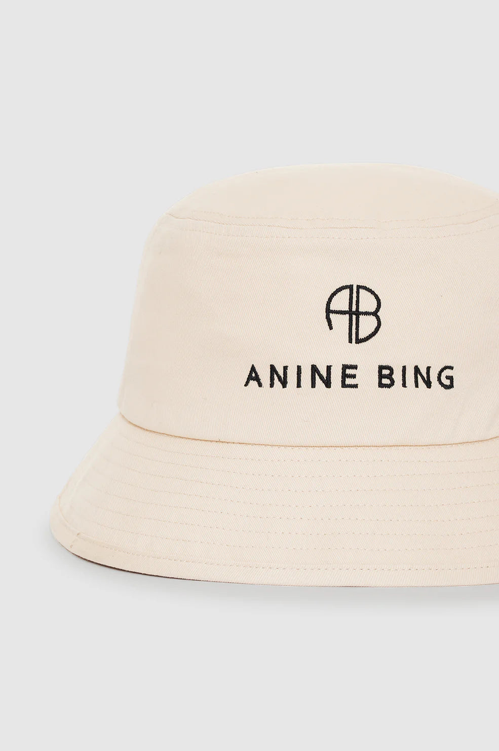 Nicks Bucket Hat in Cool Ivory