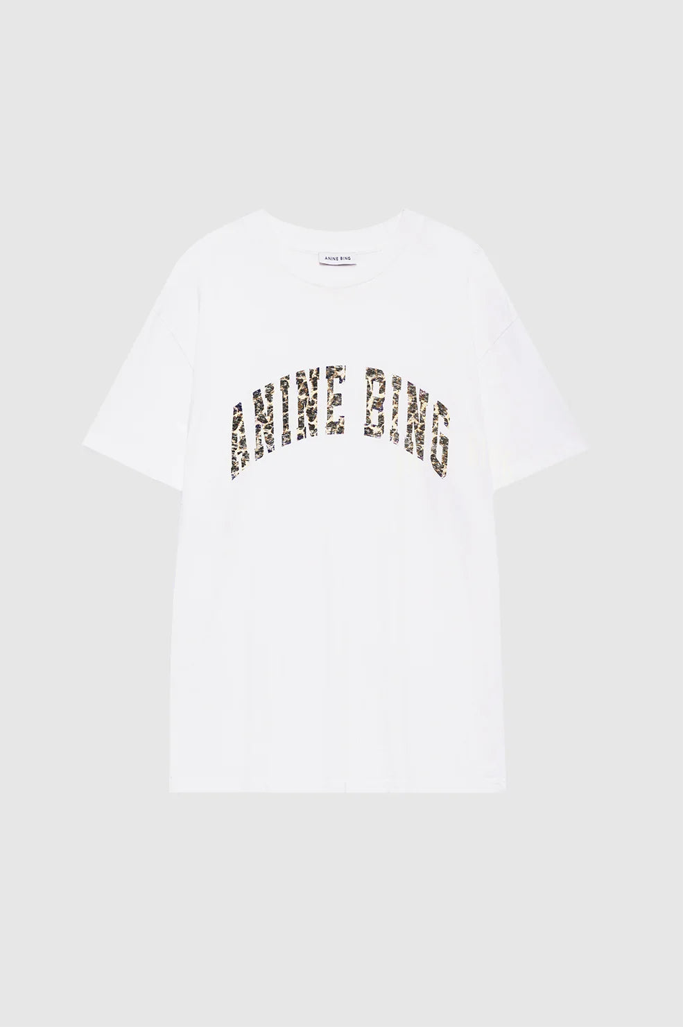 Walker Tee Anine Bing Leopard in Ivory