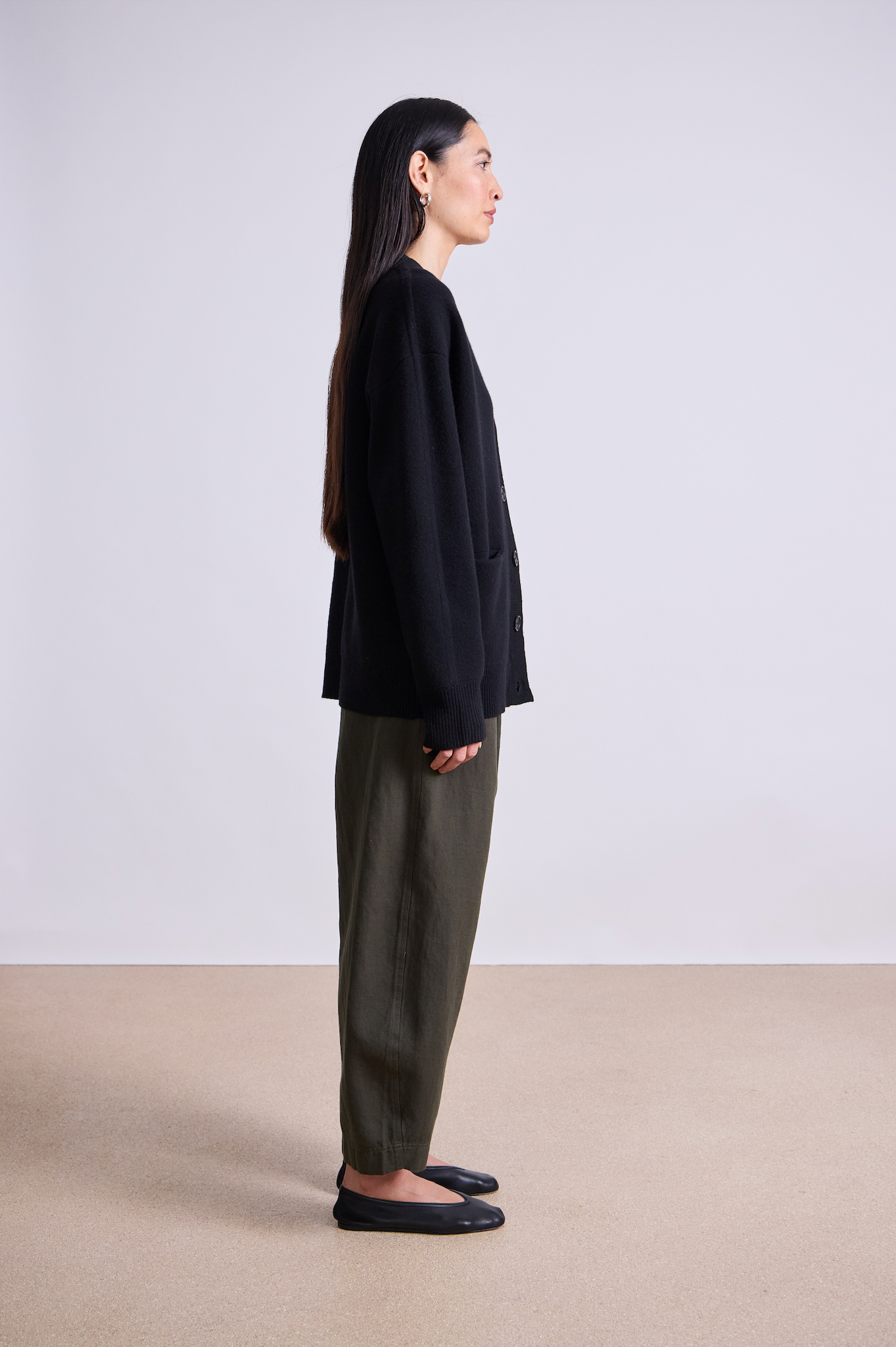 Medina Cardigan in Black