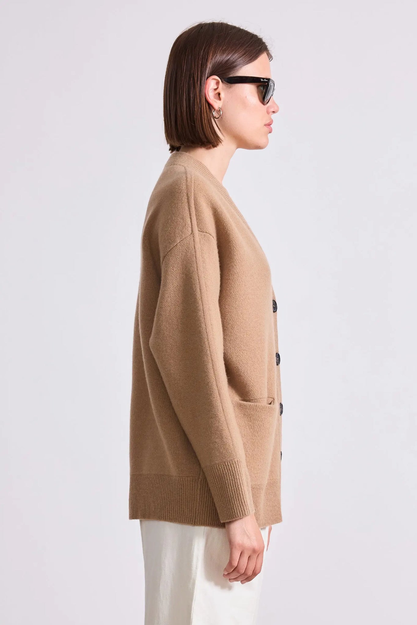Medina Cardigan in Camel