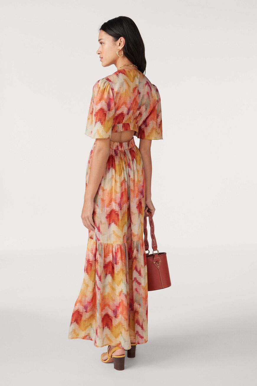 Axana Dress in Ocre - size medium