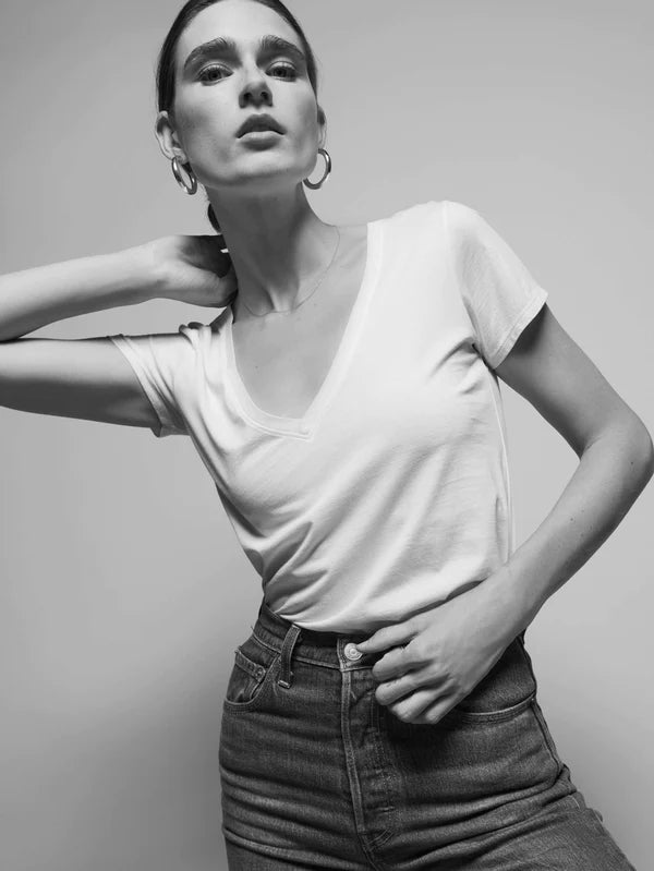 Blair Tee in White