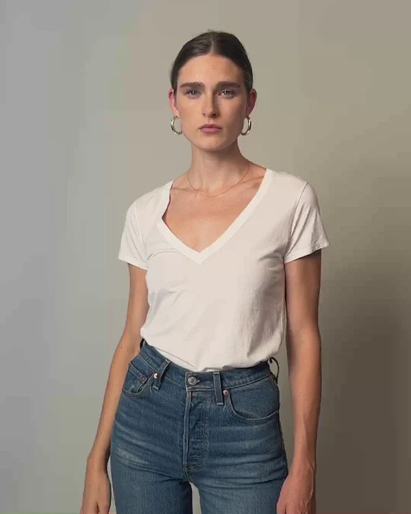 Blair Tee in White