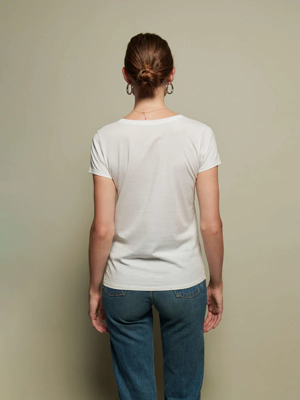 Blair Tee in White