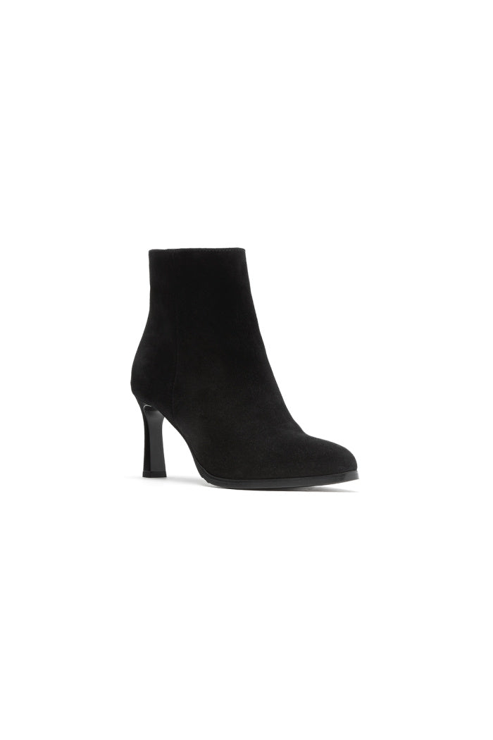 Ellenor Suede Bootie in Black