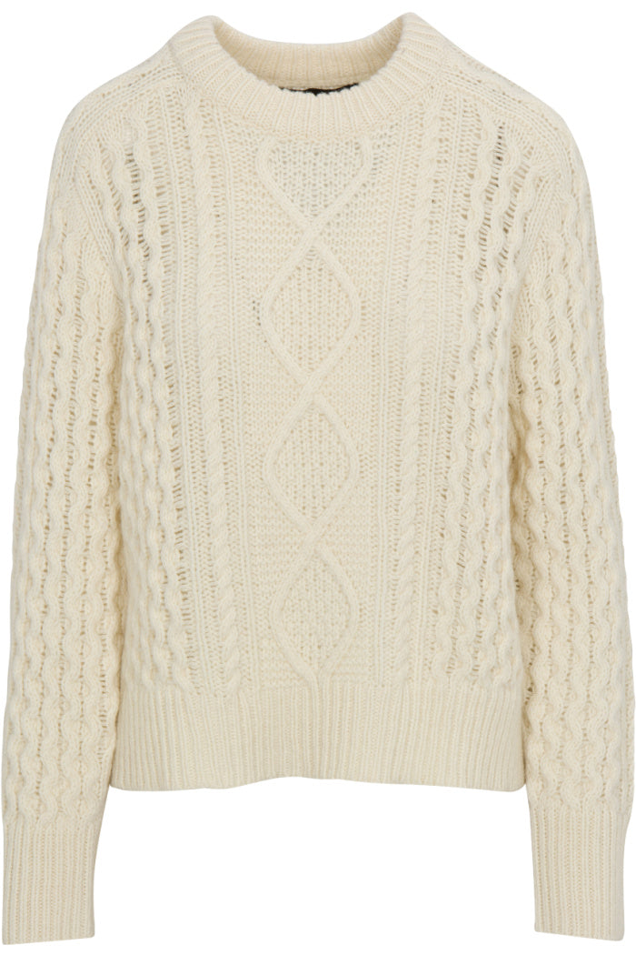 Anna Pullover in Antique White