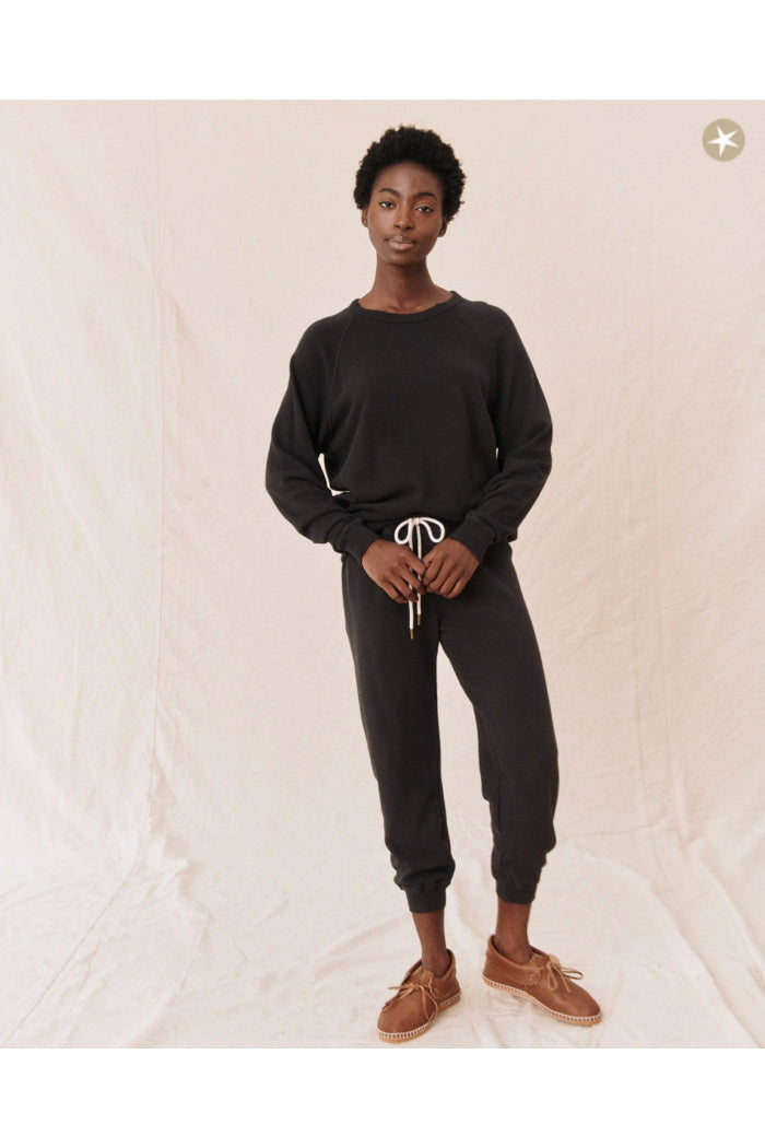 The College Sweatshirt. Almost Black