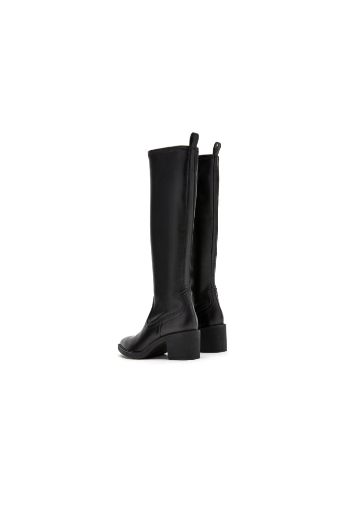 Paton Leather Boot in Black