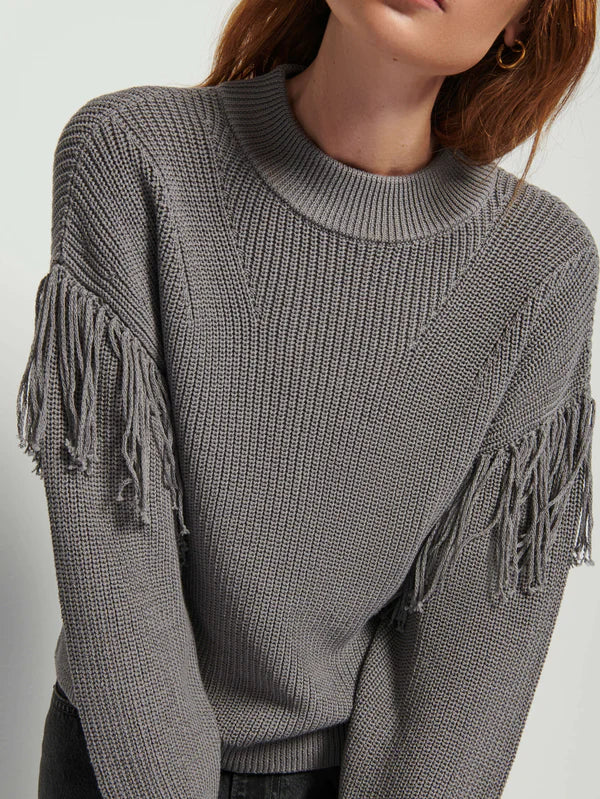 Carine Sweater in Smoke