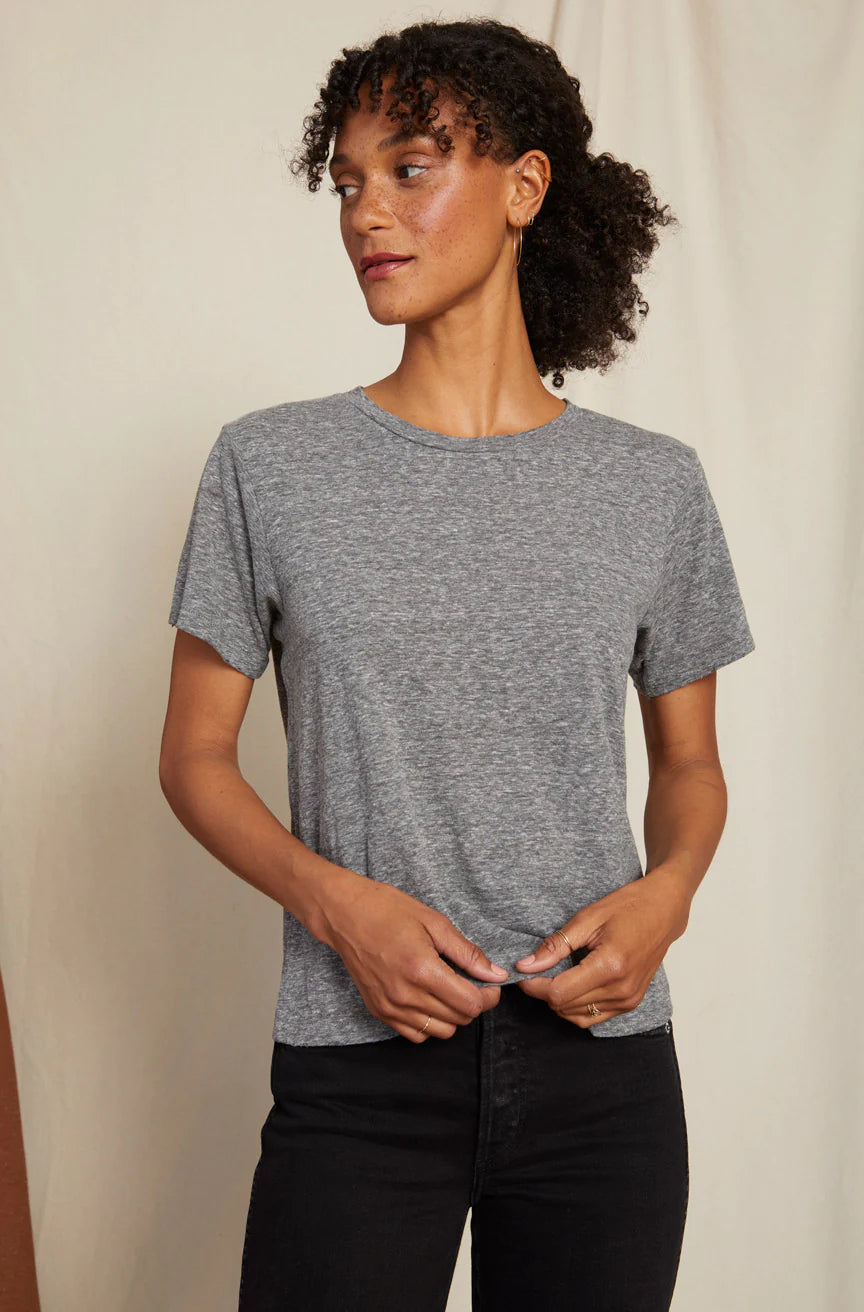 Classic Tee in Heather Grey