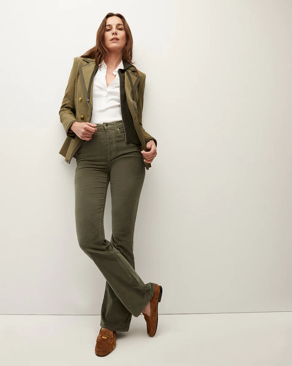 Cashmere Hoodie Dickey in Loden