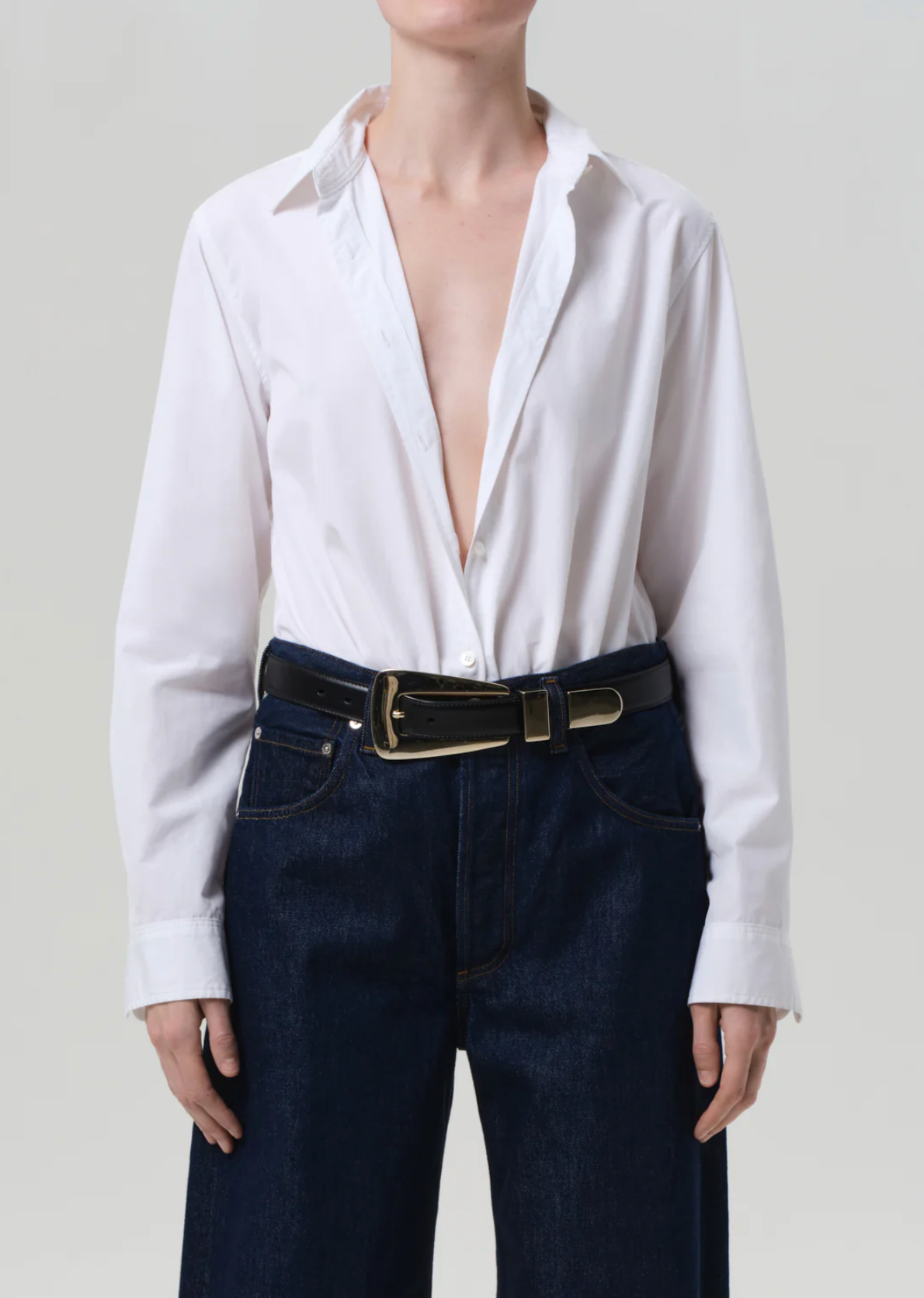 Avni Slim Shirt in White