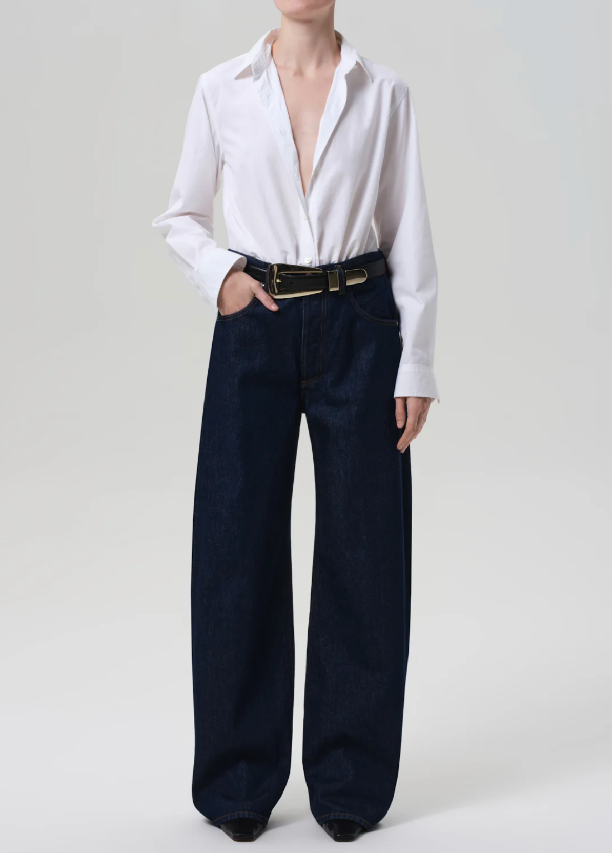 Avni Slim Shirt in White