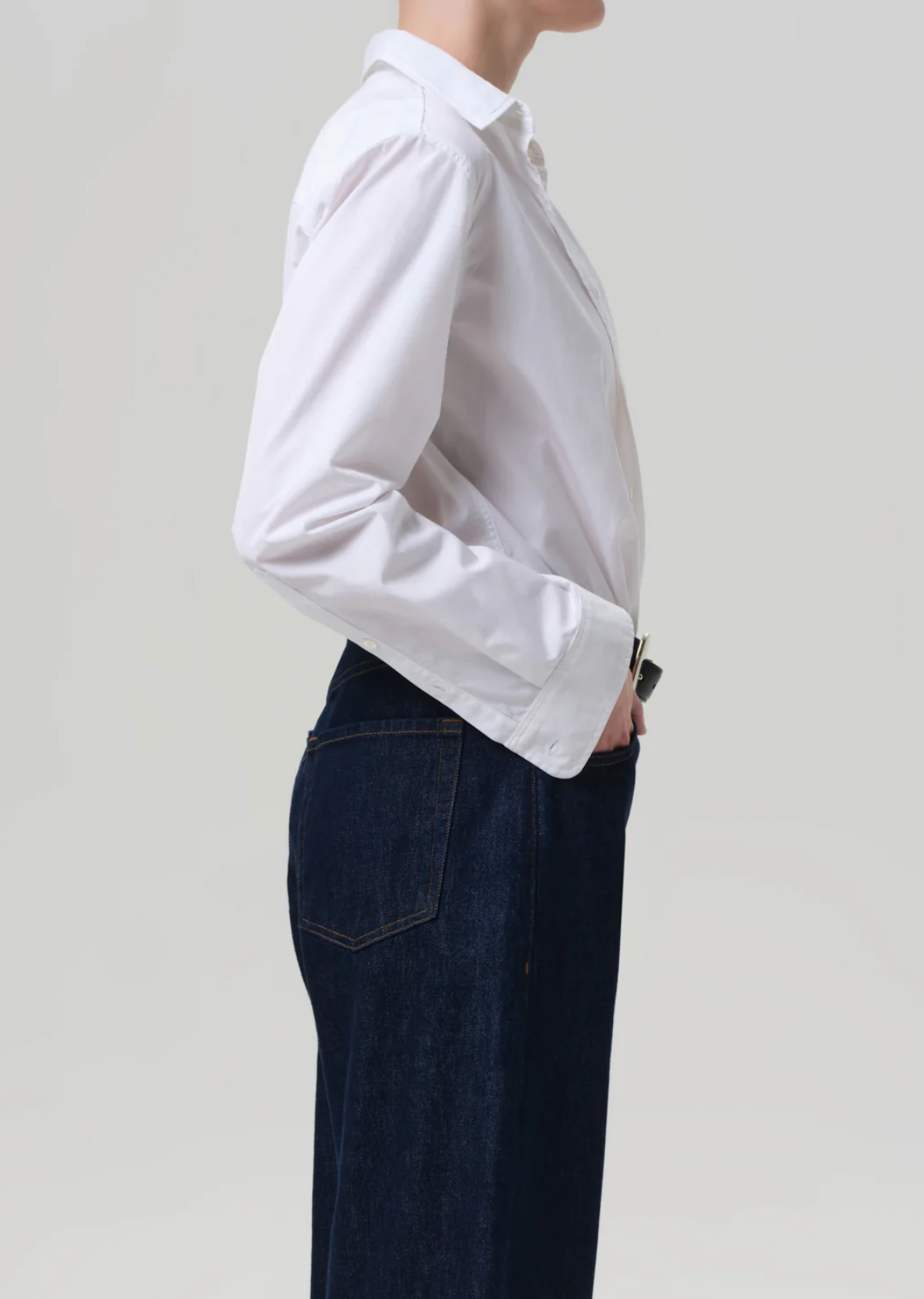 Avni Slim Shirt in White
