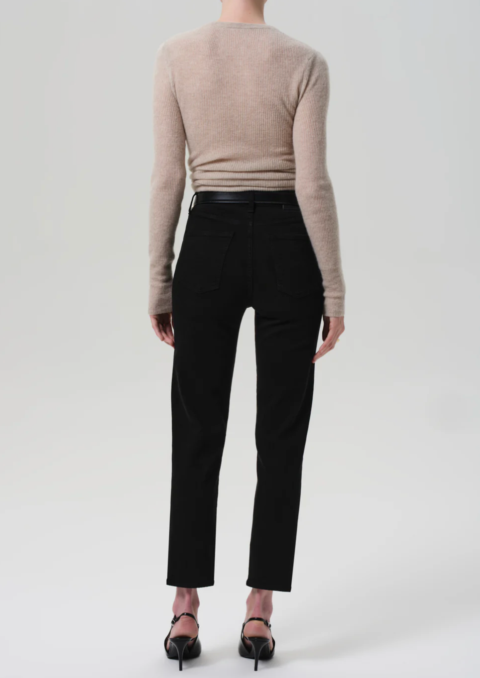 Citizens of Humanity Caia Straight in Plush Black