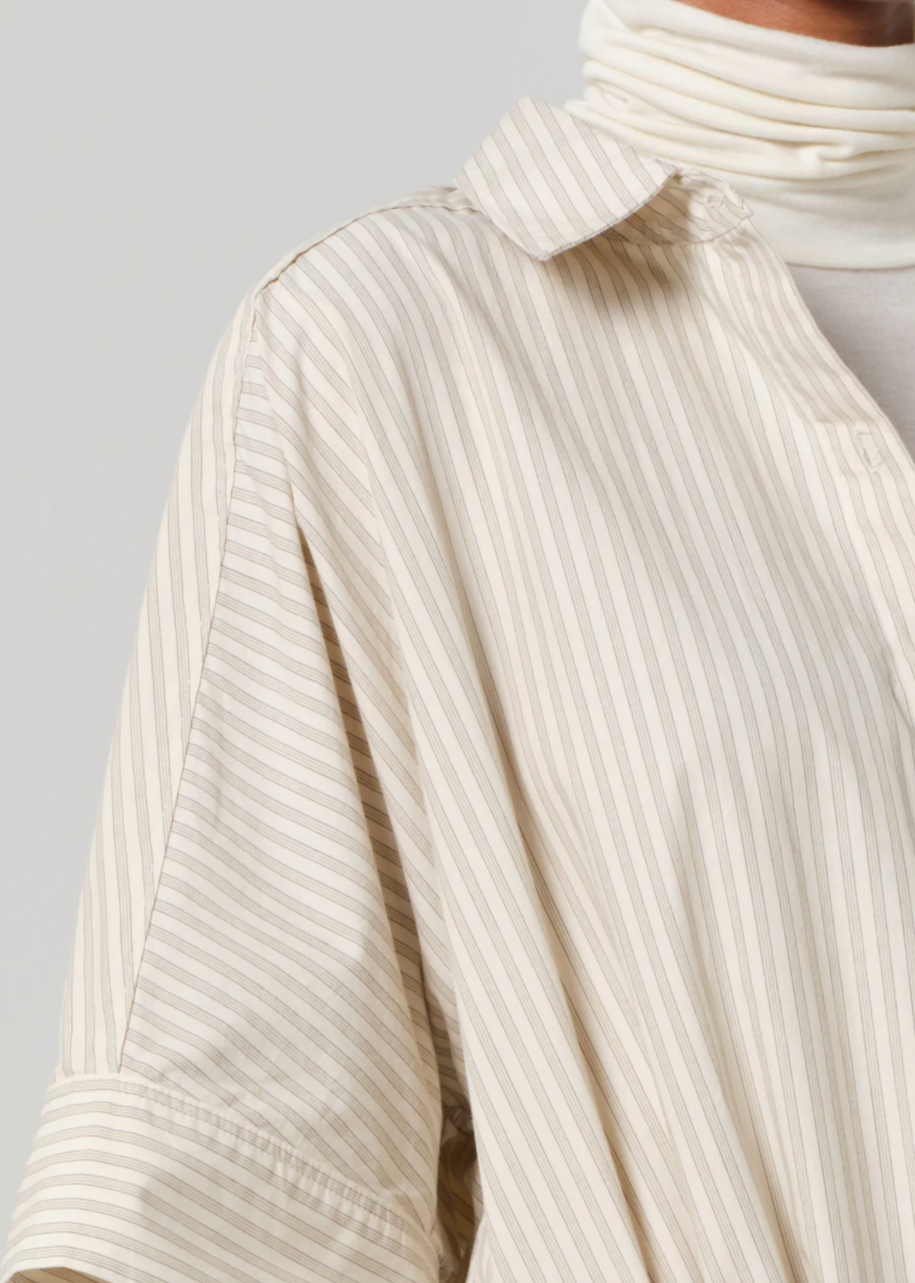 Claire Origami Shirt in Ciro Stripe