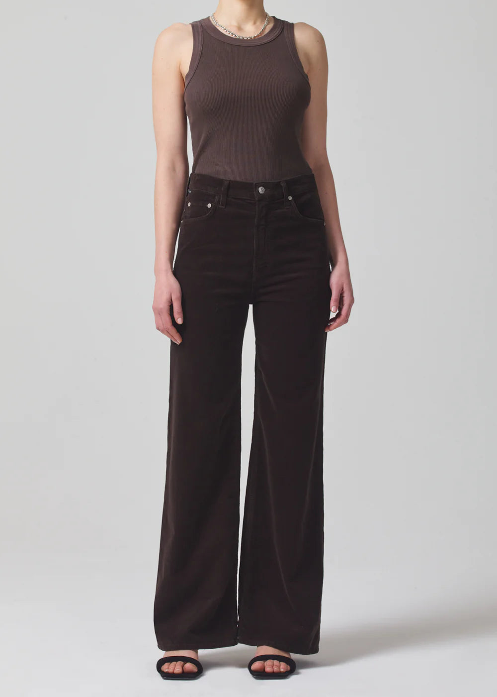 Isabel Rib Tank in Fig