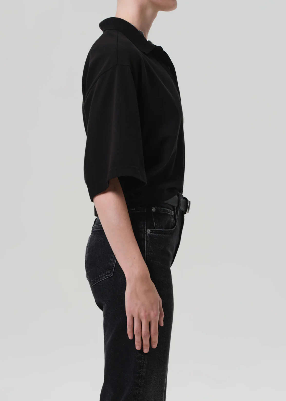 Lowen Polo Shirt in Black