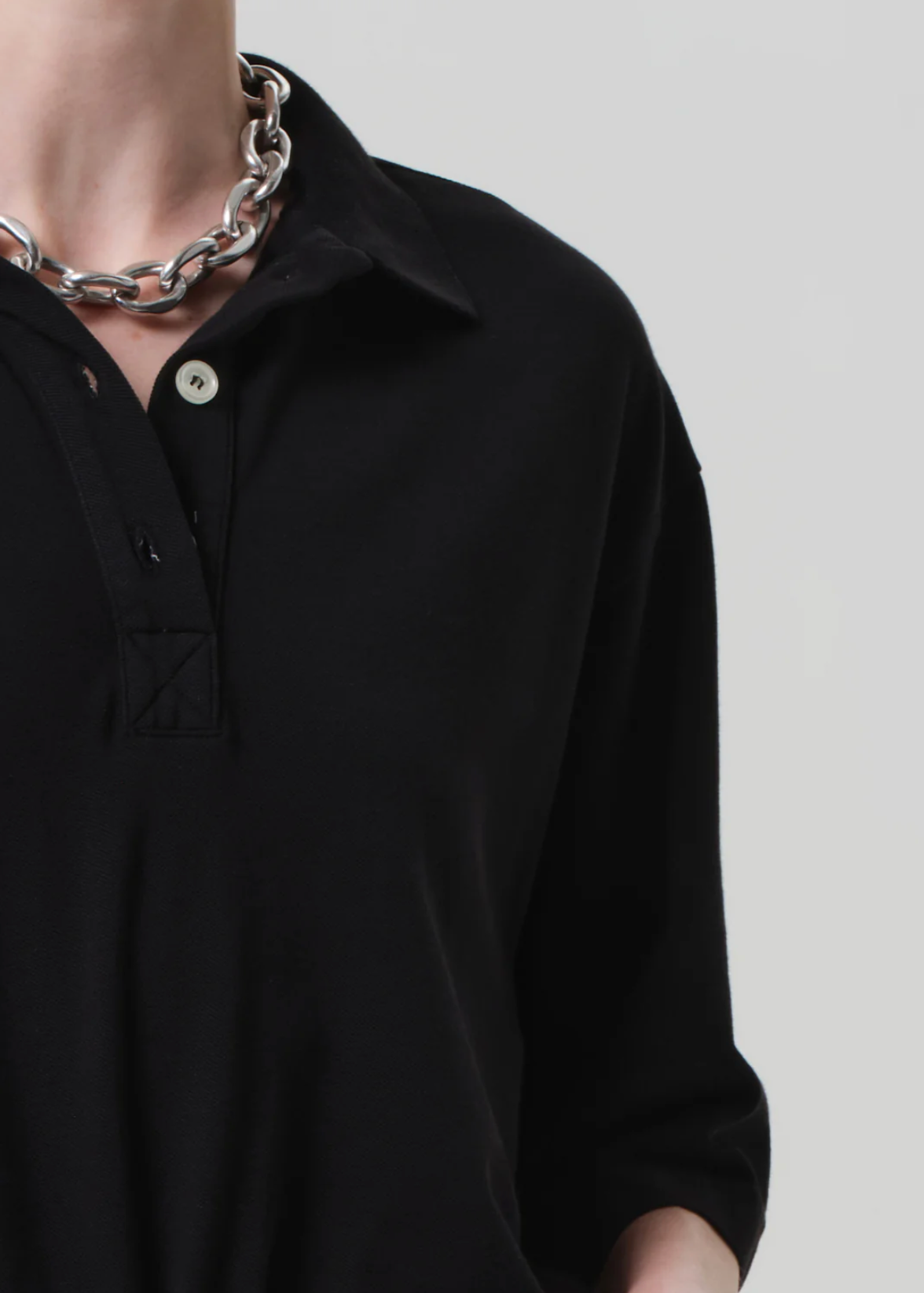 Lowen Polo Shirt in Black