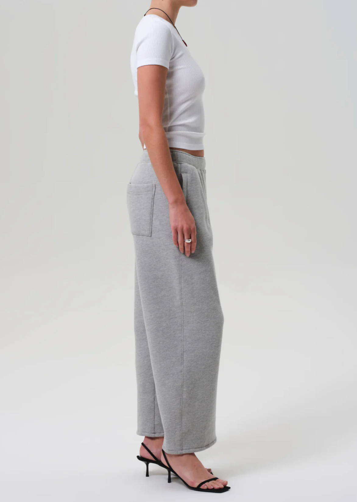Miro Sweatpant in Heather Grey