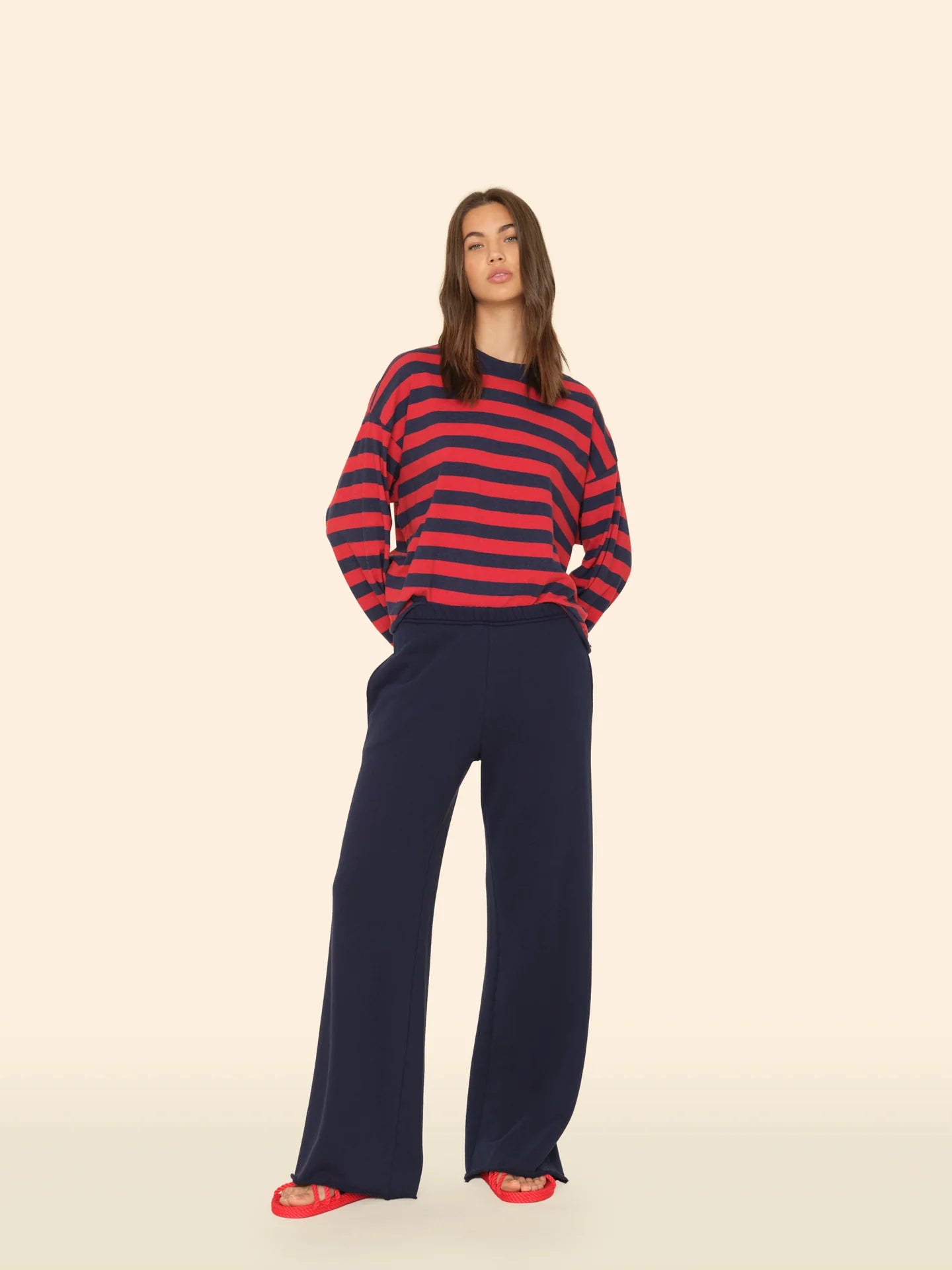 Emmette Sweatpant in Navy