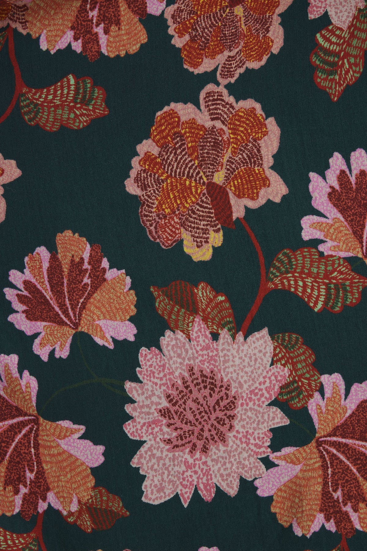 Clover Blouse in Carnation Print