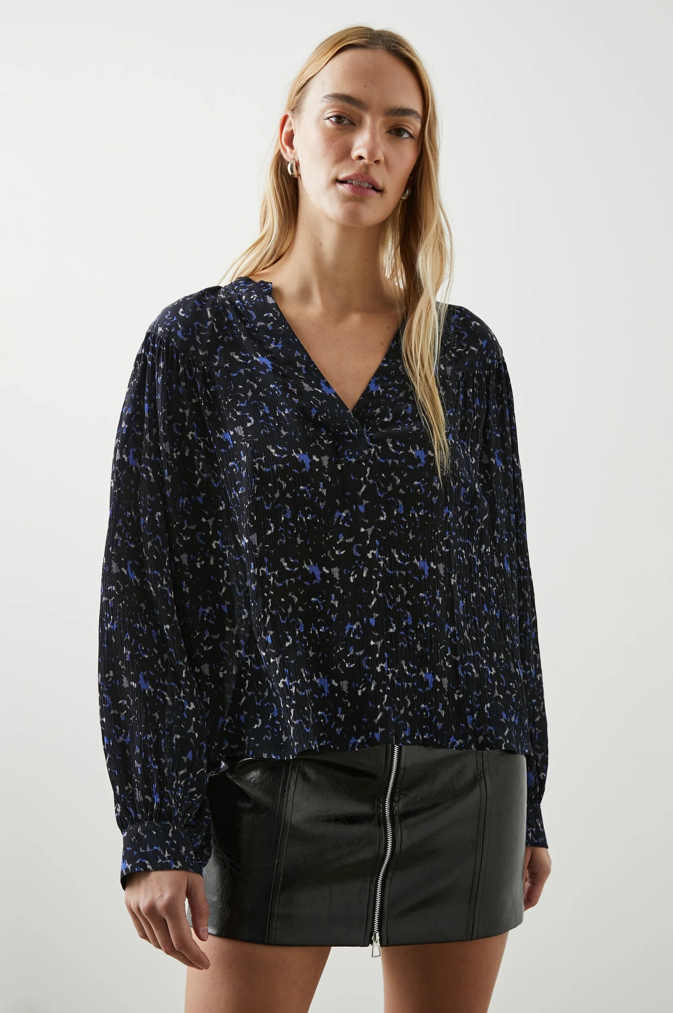 Fable Top in Cobalt Static