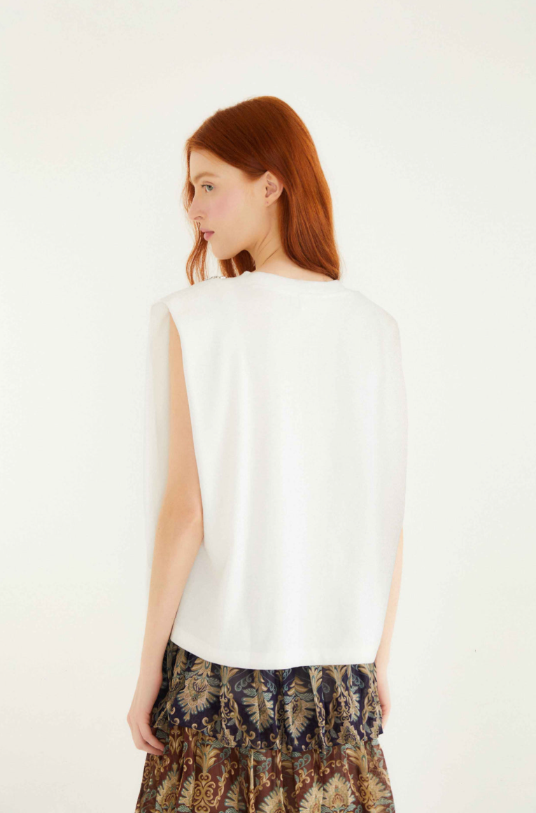 Sparkling Off-White T-Shirt