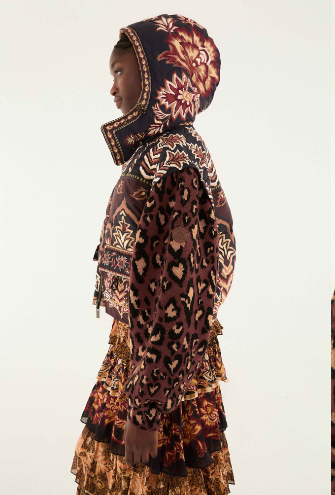 Winter Ainika Brown Puffer Jacket