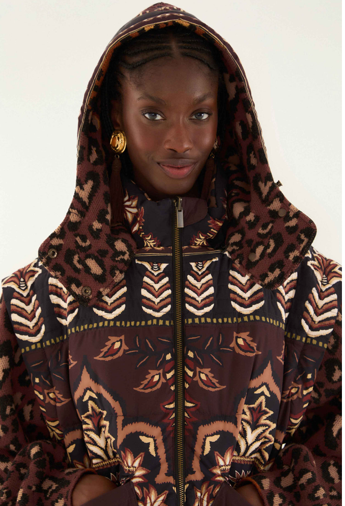 Winter Ainika Brown Puffer Jacket