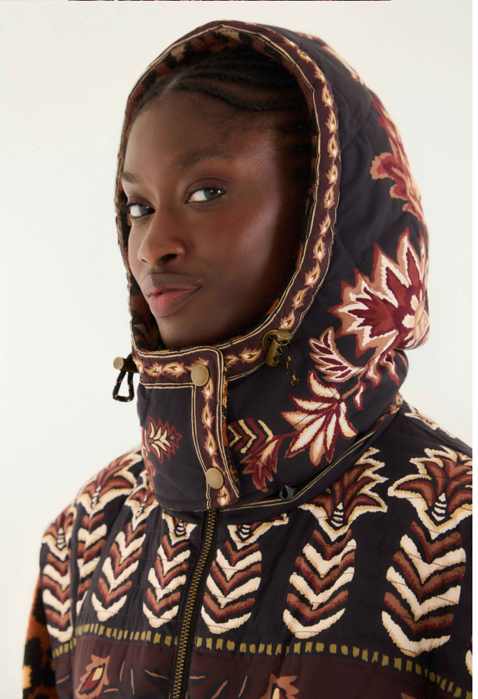 Winter Ainika Brown Puffer Jacket