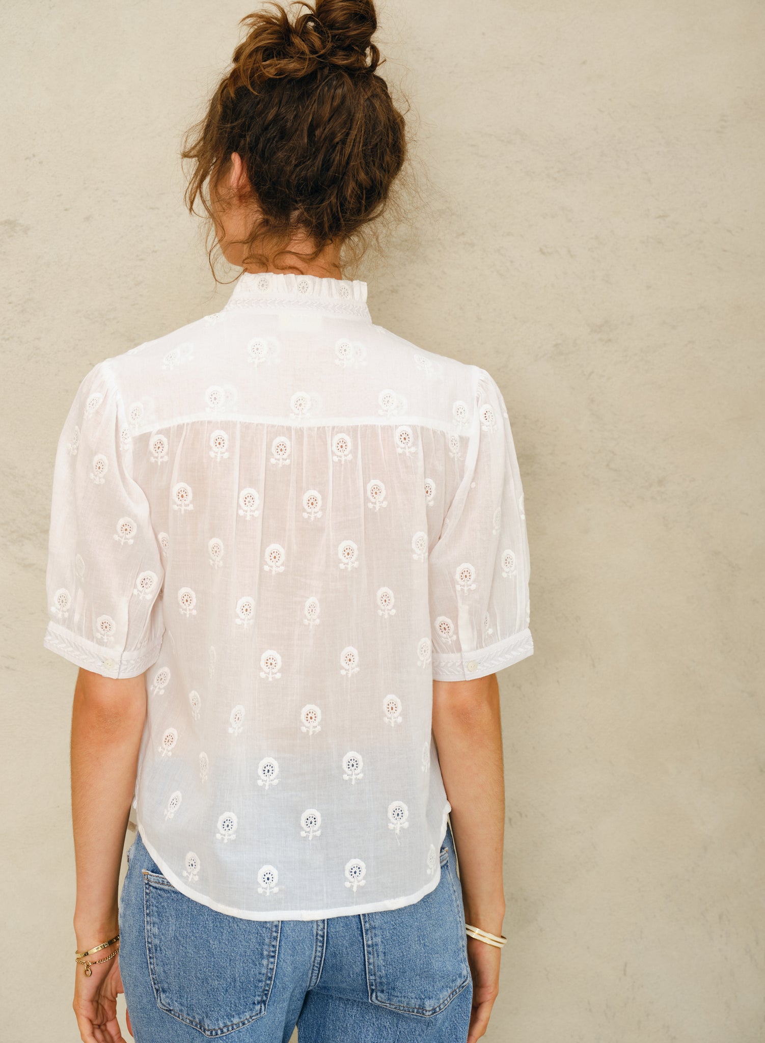 Frani Top in White