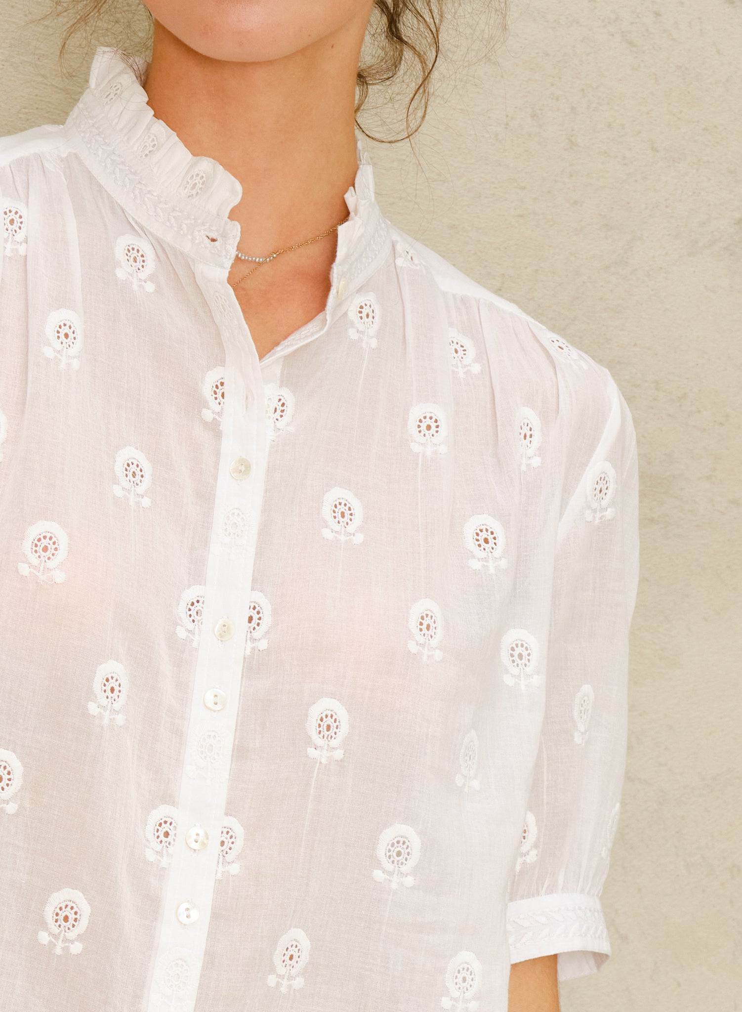 Frani Top in White