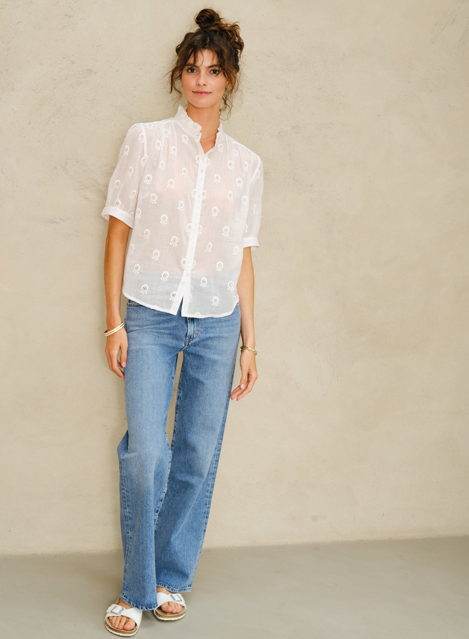 Frani Top in White