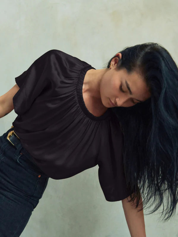 Giavanna Blouse in Black