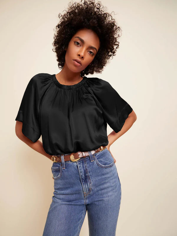 Giavanna Blouse in Black