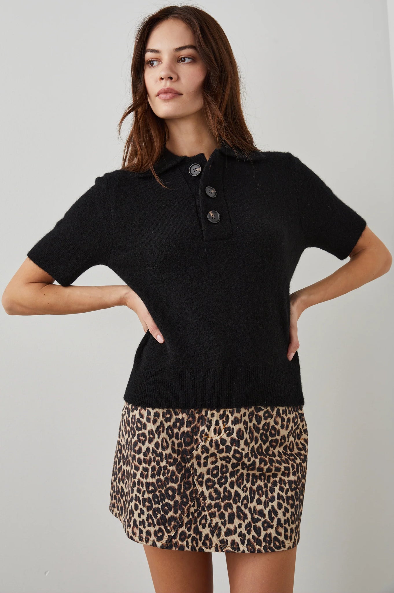 Greta Top in Black