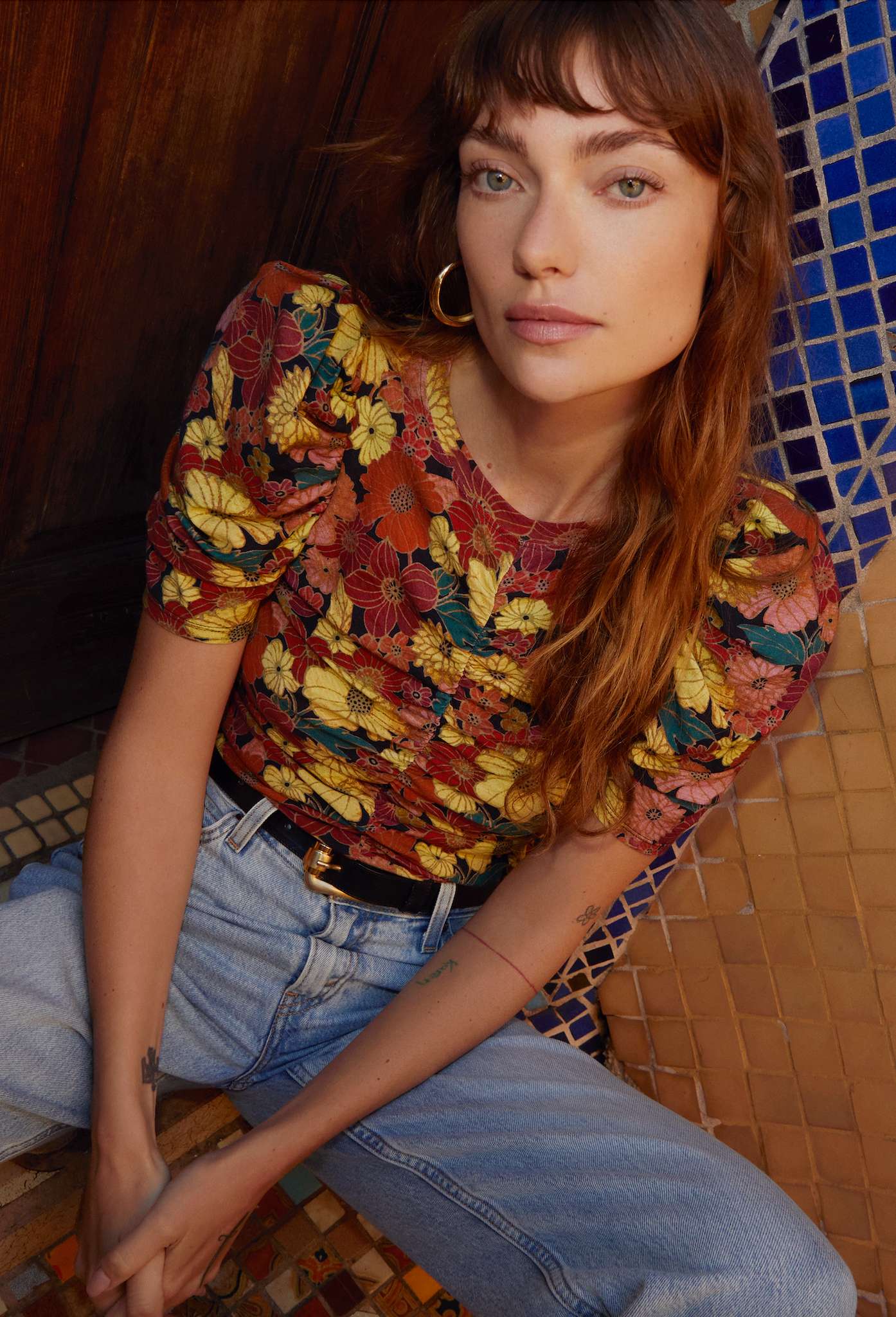 Gael Tee in Kimono