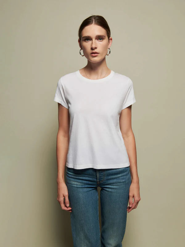 Goldie Tee in White