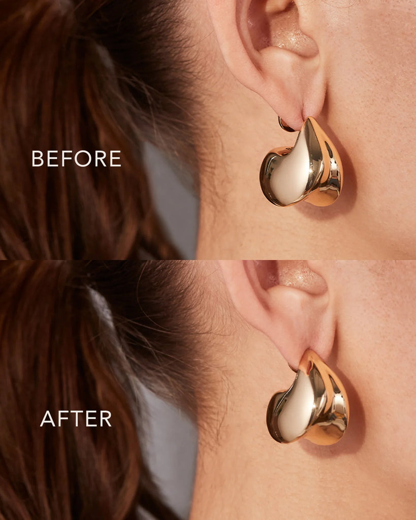 Lobe Lifting Earring Backs in Gold - 10 pcs