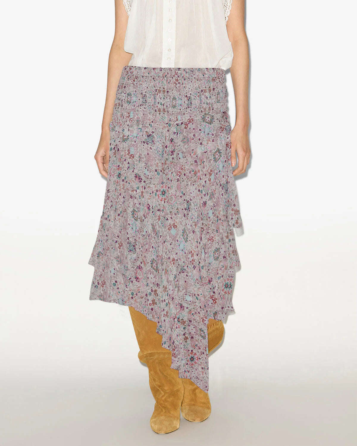 Brigitte Skirt in Plum