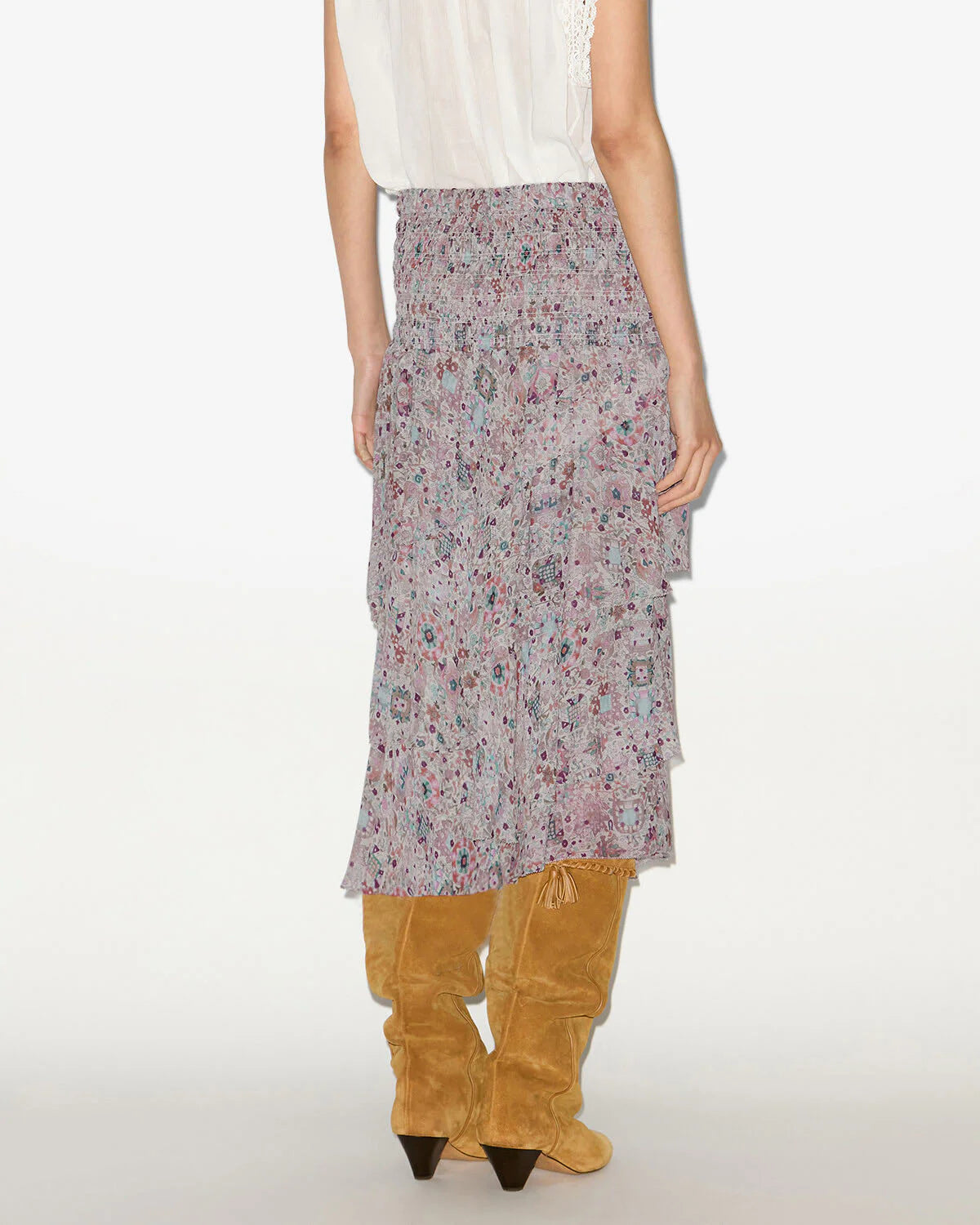 Brigitte Skirt in Plum