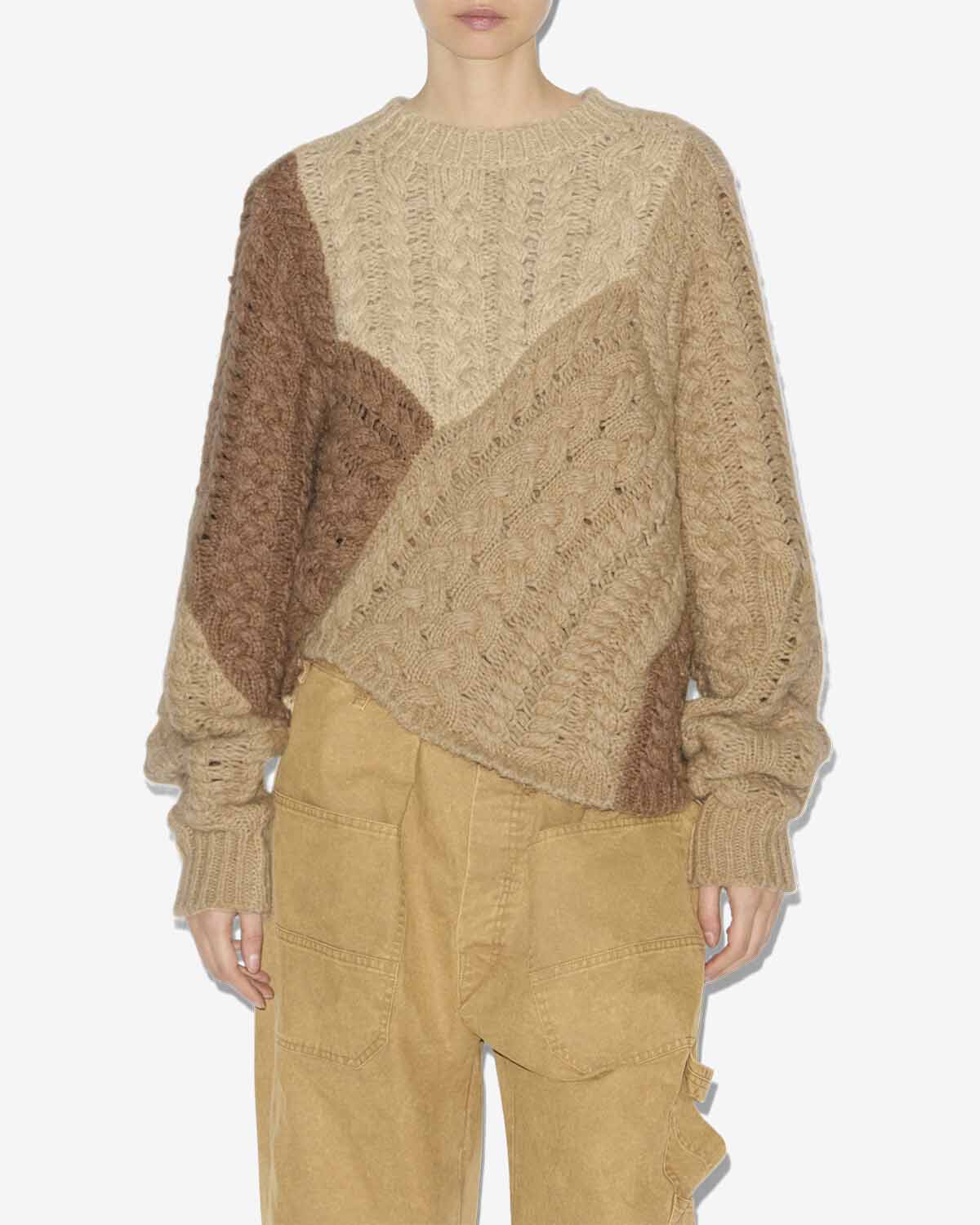 Daryl Pullover in Beige