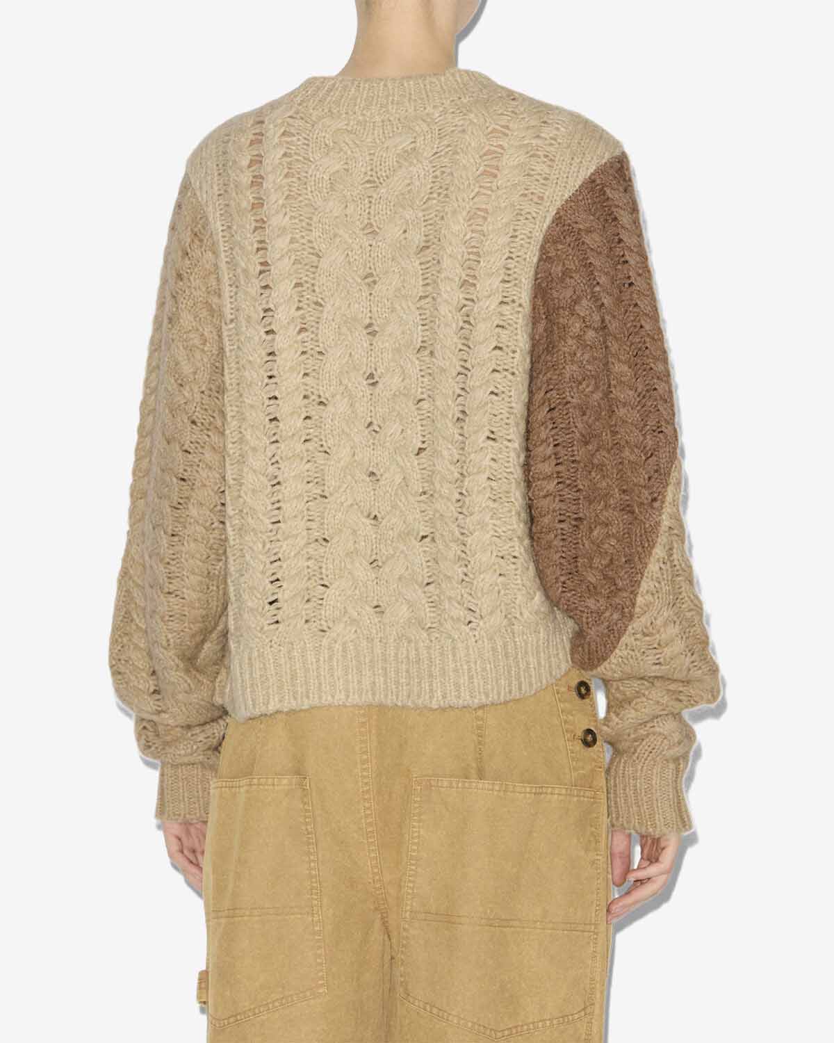 Daryl Pullover in Beige