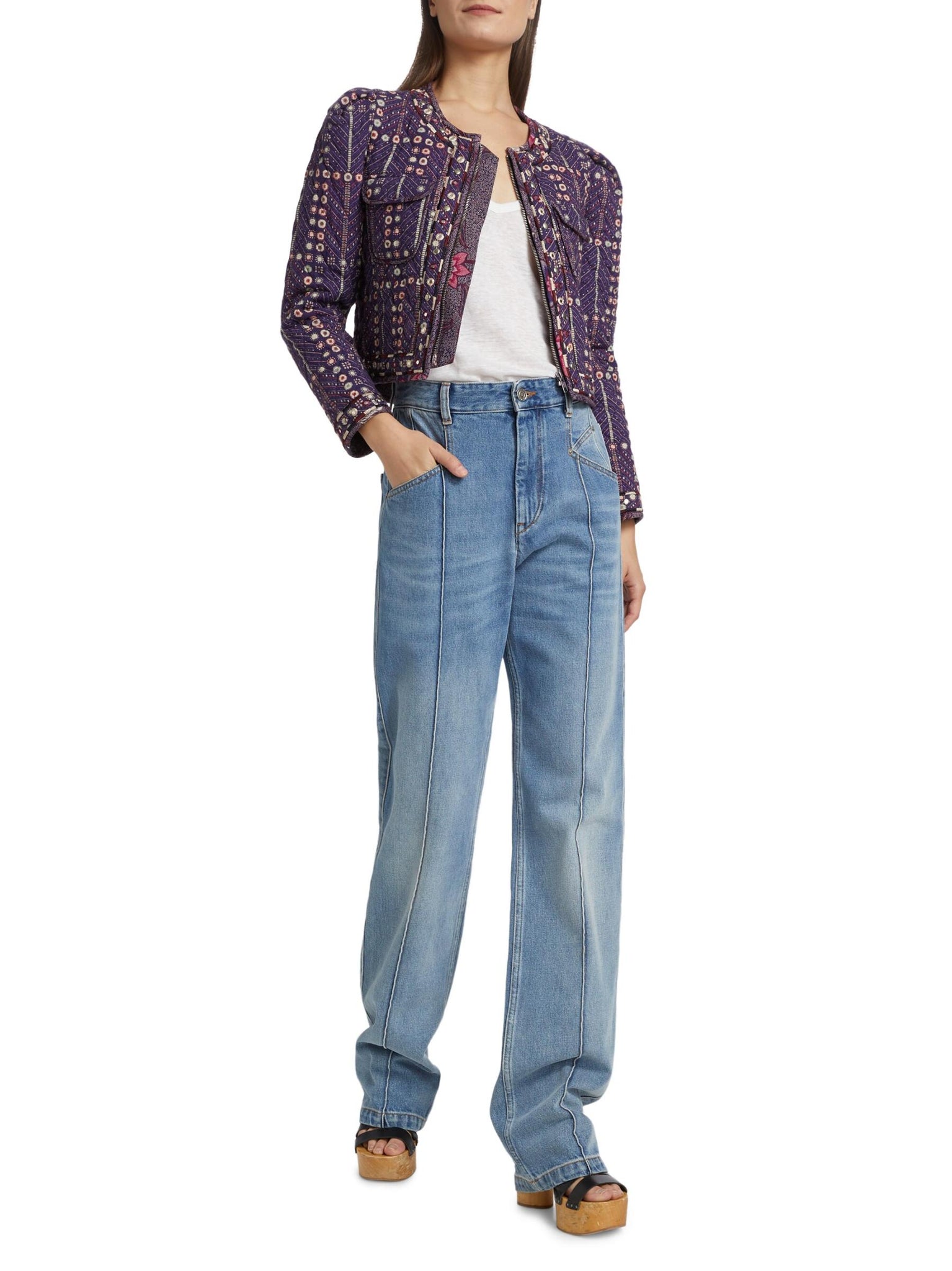 Christy Jacket in Purple